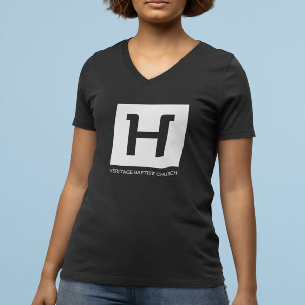 Heritage  - Women’s Cotton V-Neck T-Shirt Thumbnail