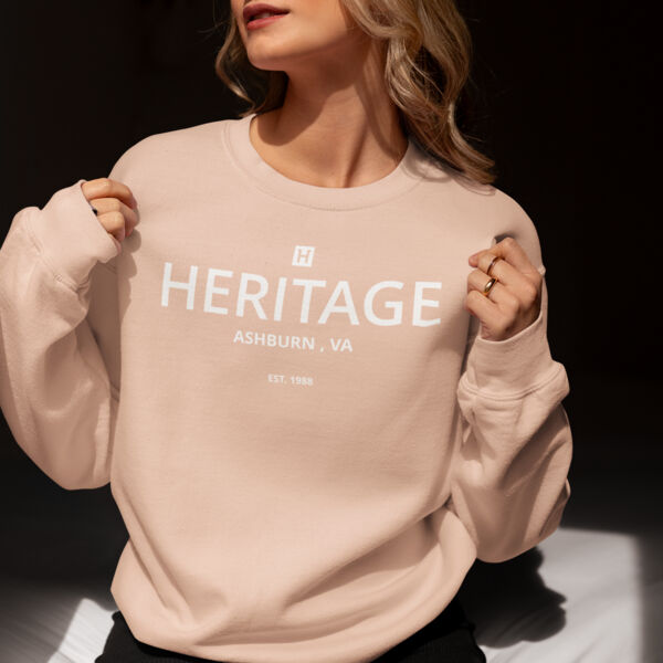 Heritage - Unisex Sponge Fleece Raglan Crewneck Sweatshirt Thumbnail